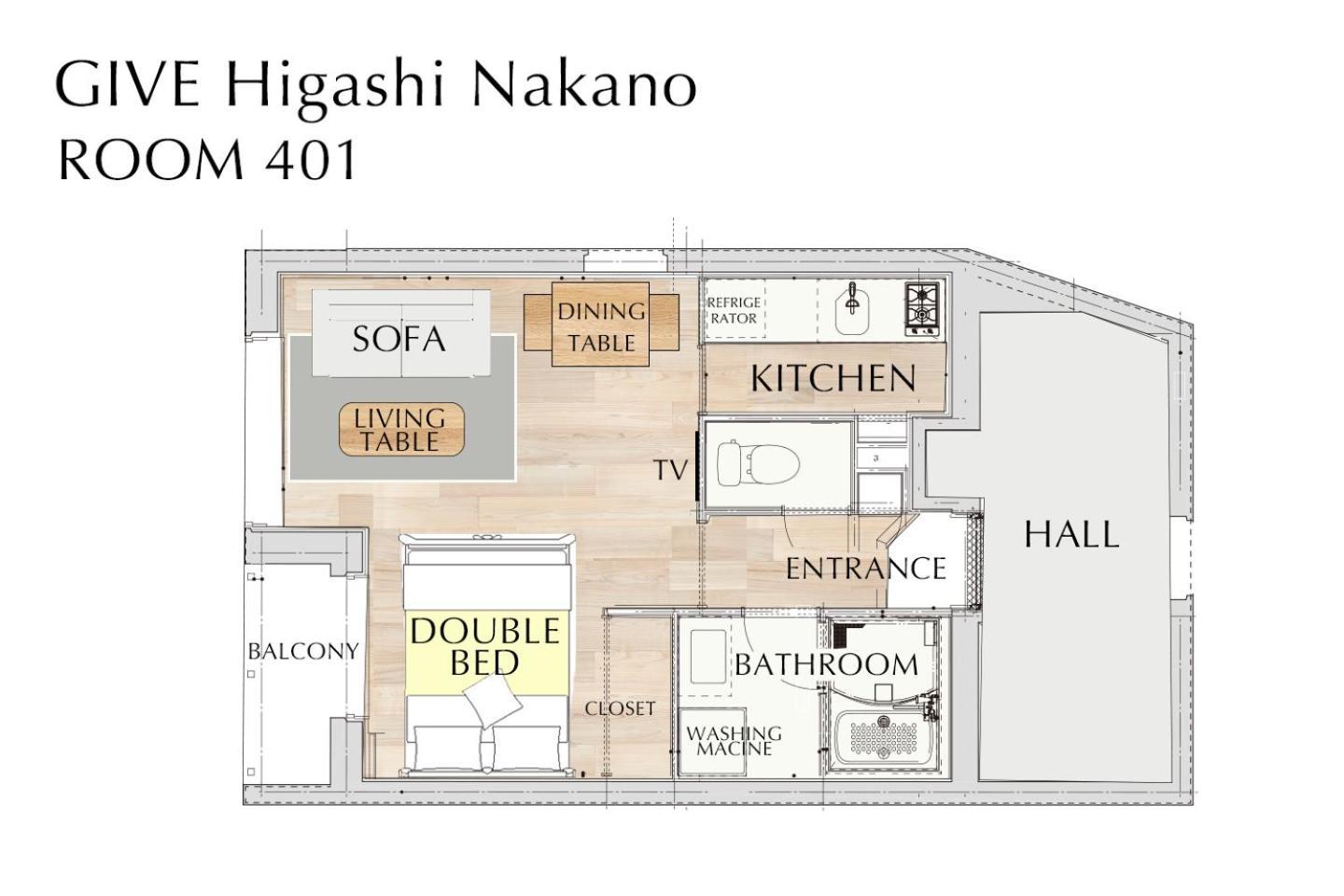 Give Higashi Nakano 東京都 外观 照片