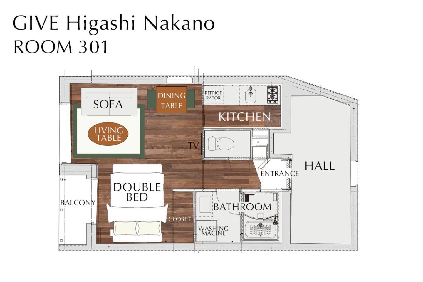 Give Higashi Nakano 東京都 外观 照片